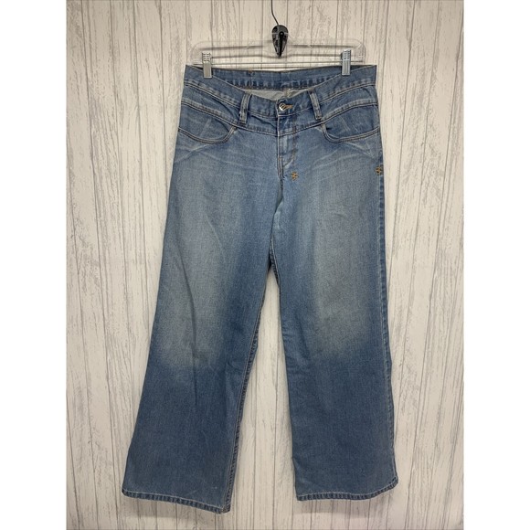 Womens Size 30 Ksubi Wide Leg Jeans EUC - Picture 1 of 7
